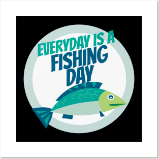 Fishing Day Posters and Art